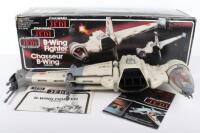 Boxed Palitoy General Mills Star Wars Return Of The Jedi Tri Logo B-Wing Fighter Vehicle