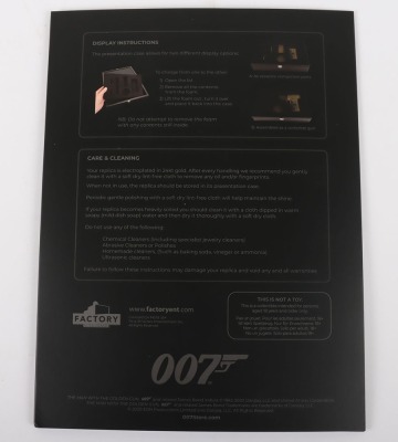 James Bond The Man With The Golden Gun 007 The Golden Gun Limited Edition Prop Replica - 11
