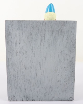 A painted wood and resin pre-production model of Thunderbirds Alan Tracy at his post, 1990s - 5