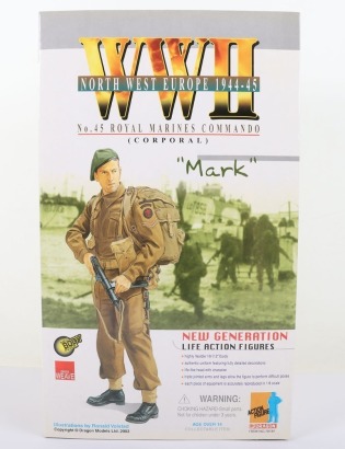 WW2 North West Europe 1944-45 No. 45 Royal Marines Commando Action Figure