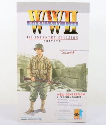 WW2 Normandy 1944 4th Infantry Division Private Scott Dragon