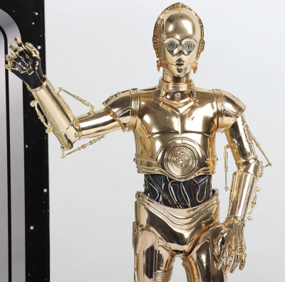 Star Wars Gentle Giant Gold Plated C-3PO Limited Edition Statue - 2