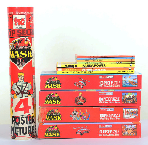 Kenner Mask Meteor Stunt Jet Flying Pod and Mobile Tank