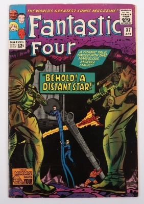 Fantastic Four, No 37 Marvel Silver Age Comic