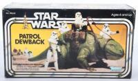 Boxed Kenner Star Wars Patrol Dewback Figure