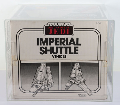 Vintage Star Wars UKG Graded 85 Imperial Shuttle 1983 Return of the Jedi by Kenner - 6