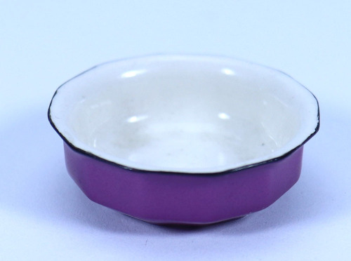 A rare miniature Cauldron Ware glazed basin as made for Queen Mary’s Dolls House, circa 1924,