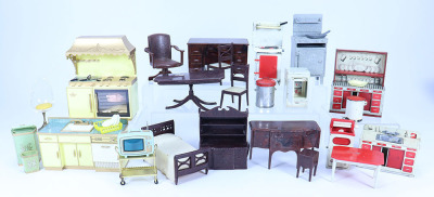 Collection of 1950s/60s Doll House furniture, - 3