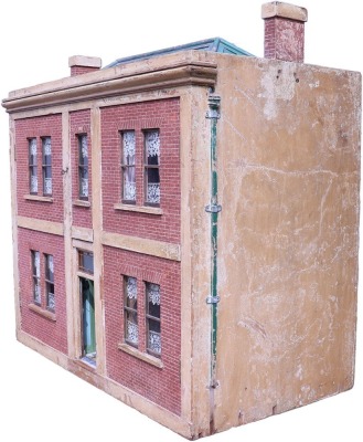 A large and impressive early English Georgian dolls house, 1803, - 2