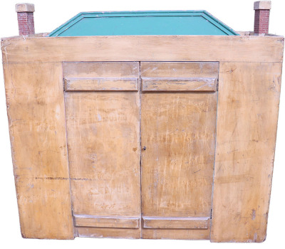 A large and impressive early English Georgian dolls house, 1803, - 3