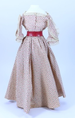 A good early dolls dress, 1840s-50s, - 2