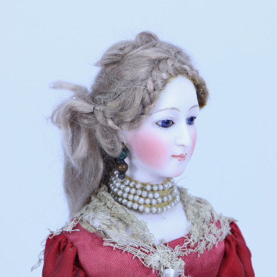 All original Gustave Vichy Guitar playing seated Lady Automata, French 1880s, - 2
