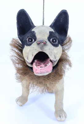 A Roullet and Decamps barking bull dog, French circa 1900, - 3