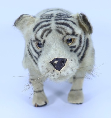 A Roullet and Decamps pouncing Tiger mechanical toy, French circa 1880s-90s, - 3