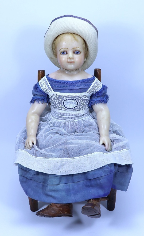 Wax Shoulder Head offers Doll