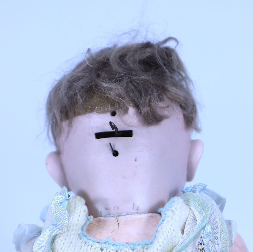 A rare Hertel, Schwab & Co 173 bisque head Googly-eyed doll, circa 1915