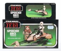 Vintage Boxed Kenner Star Wars Return Of The Jedi Speeder Bike Vehicle