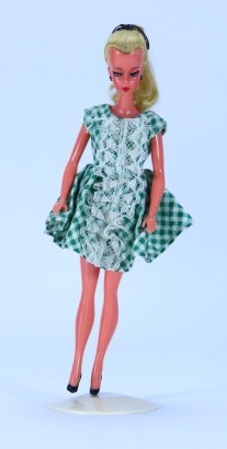 Rare small size all original Bild Lilli doll, German 1956-64,