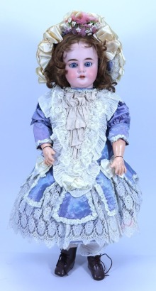 An A.M 1894 bisque head doll, German circa 1915,