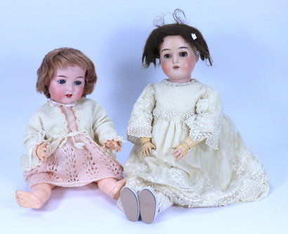 An A.M 995 bisque head baby doll, German circa 1915,