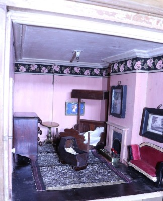 A large and impressive early English Georgian dolls house, 1803, - 5