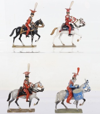 Lucotte Napoleonic First Empire French Red Lancers - 5