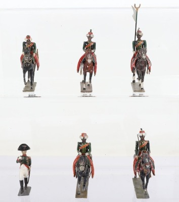 Lucotte Napoleon I dismounted with mounted Mamelukes - 2