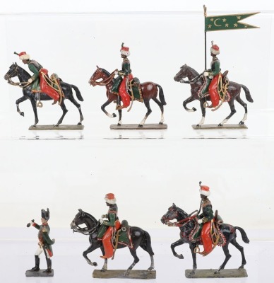 Lucotte Napoleon I dismounted with mounted Mamelukes - 3