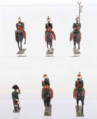 Lucotte Napoleon I dismounted with mounted Mamelukes - 4