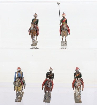 Lucotte Napoleon's Mamelukes with Banner Bearer and Drum Horse - 2