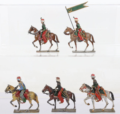 Lucotte Napoleon's Mamelukes with Banner Bearer and Drum Horse - 3