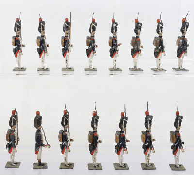 Lucotte Napoleonic First Empire Grenadiers of the Old Guard at attention - 4