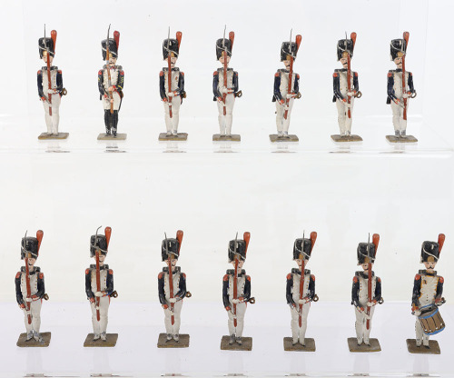 Lucotte Napoleonic First Empire Grenadiers of the Old Guard at salute