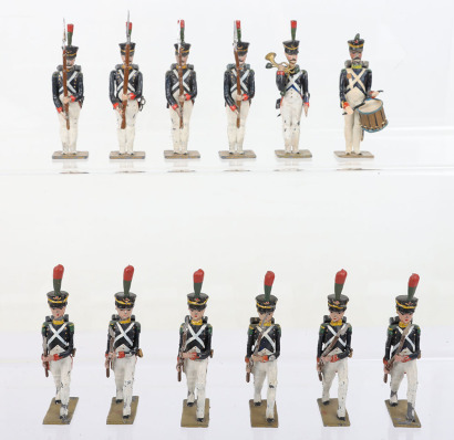 Lucotte Napoleonic First Empire Chasseurs a Pied of the Imperial Guard Voltigeurs