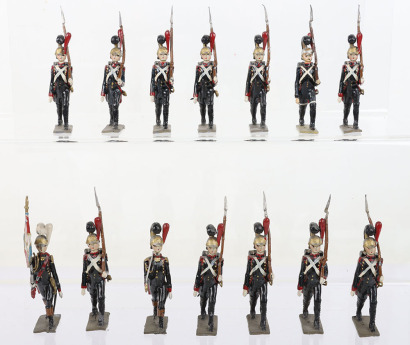 Lucotte Napoleonic First Empire Engineers of the imperial Guard marching