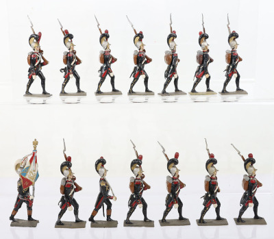 Lucotte Napoleonic First Empire Engineers of the imperial Guard marching - 4