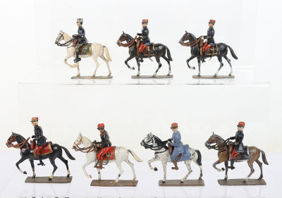 Lucotte First World War French mounted Staff Officers - 3