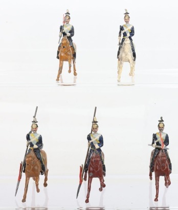 Britains set 100, 21st Lancers in full dress