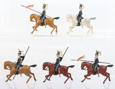 Britains set 100, 21st Lancers in full dress - 2
