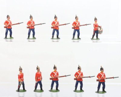 Britains set 16, the Buffs, East Kent Regiment - 4