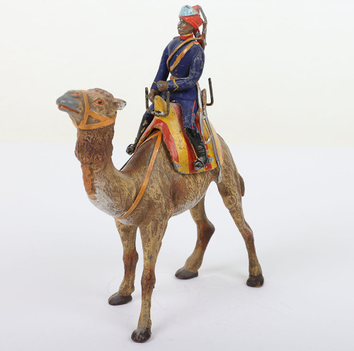 Heyde 75mm size British Indian Army Camel trooper