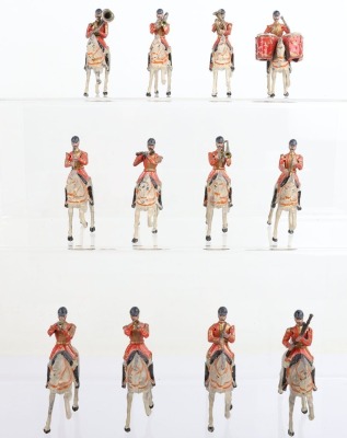 Britains set 101 Mounted Band of the 1st Life Guards