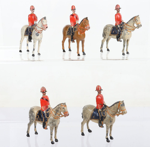 Britains Generals on 'swayback' horses