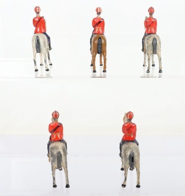 Britains Generals on 'swayback' horses - 4