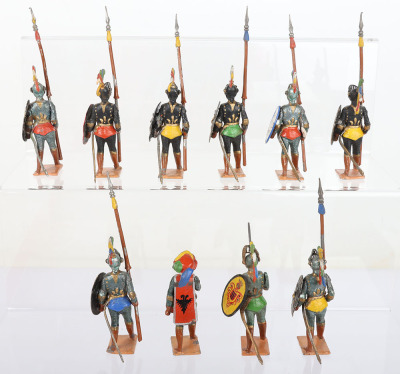 Heyde 70mm size Knights on foot - 3