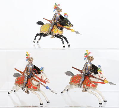 Heyde 70mm size Knights at the gallop - 2