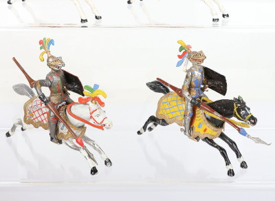 Heyde 70mm size Knights at the gallop - 3