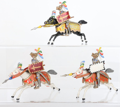 Heyde 70mm size Knights at the gallop - 5