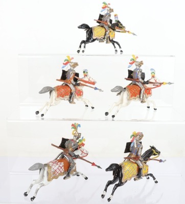 Heyde 70mm size Knights at the gallop - 8