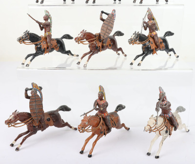 Heyde mounted 70mm size North American Indians - 6